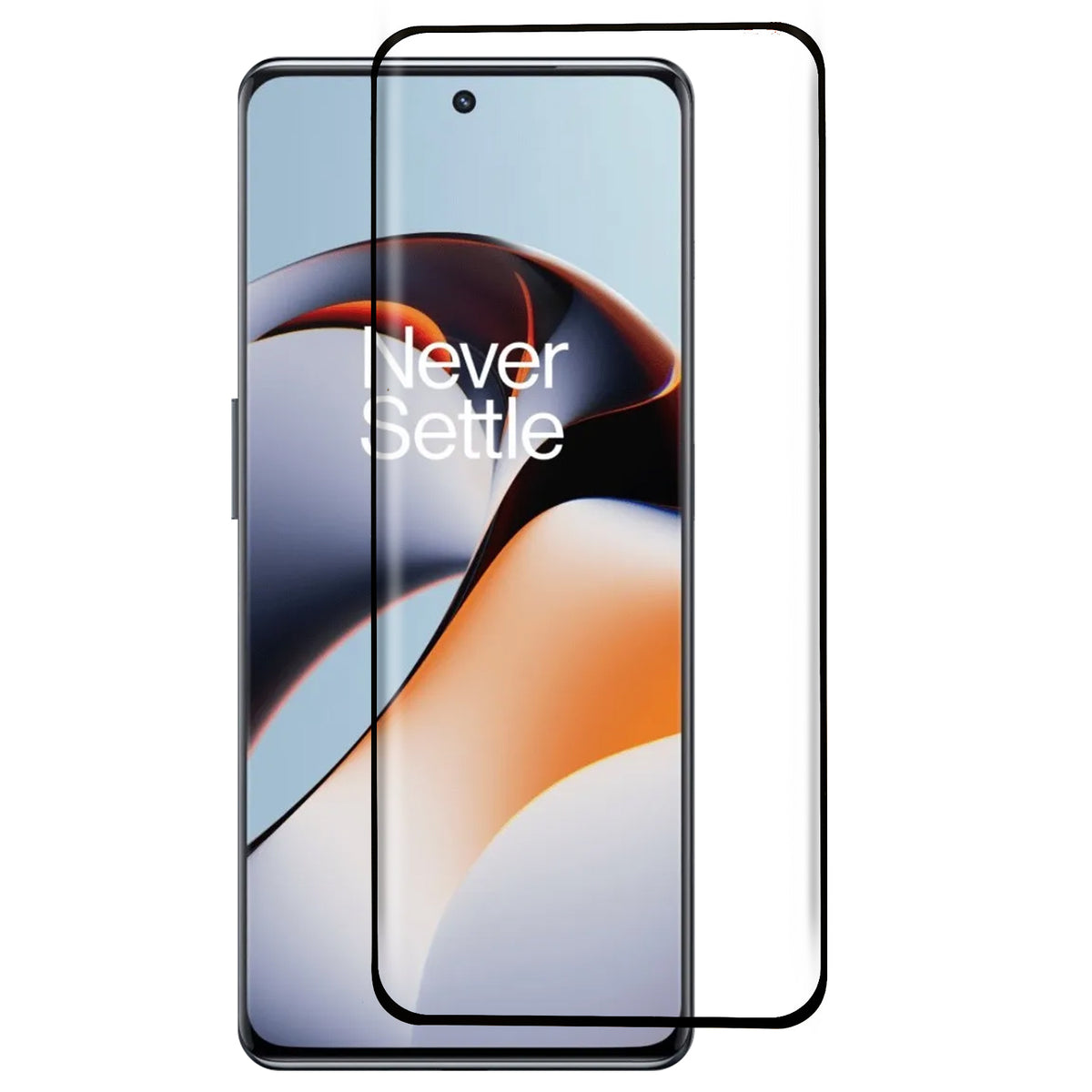 For Xiaomi Redmi Note 14 Pro+ 5G Tempered Glass Screen Protector Side Glue Silk Printing Screen Film