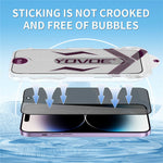 YOVOE For iPhone 13 Pro Screen Protector 28-Degree Anti Spy Tempered Glass Film with Installation Tool