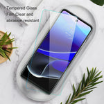 AMORUS til Motorola Edge 60 Neo 5G / Edge 50 Neo 5G Skærmbeskytter 2.5D Buet Kant 9H Højt Aluminium-Silicium Glasfilm