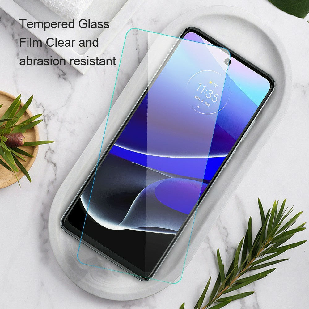AMORUS til Motorola Edge 60 Neo 5G / Edge 50 Neo 5G Skærmbeskytter 2.5D Buet Kant 9H Højt Aluminium-Silicium Glasfilm