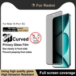 IMAK For Xiaomi Poco M8 Pro 5G / Redmi Note 15 Pro+ 5G (Global) Anti Spy Tempered Glass Screen Protector (No Edge Version)