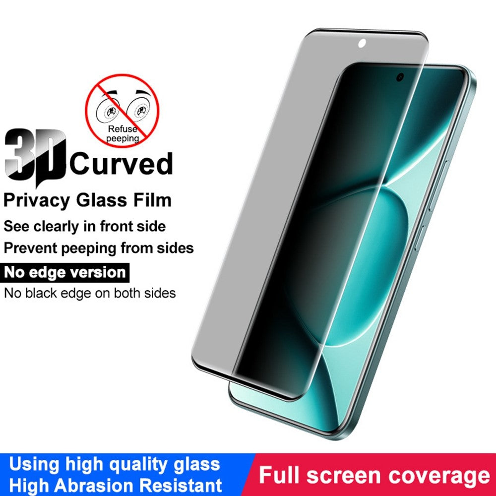 IMAK For Xiaomi Poco M8 Pro 5G / Redmi Note 15 Pro+ 5G (Global) Anti Spy Tempered Glass Screen Protector (No Edge Version)