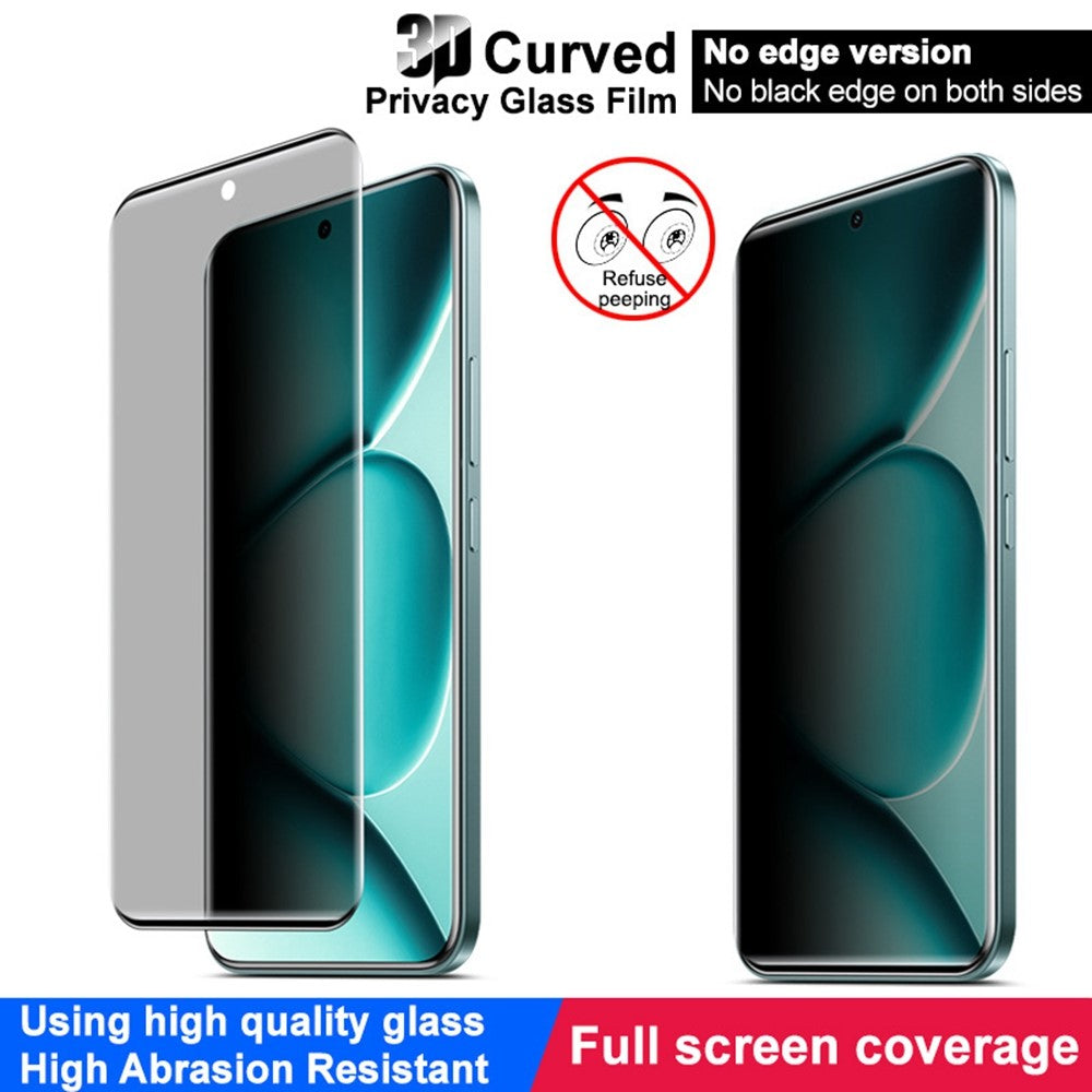 IMAK For Xiaomi Poco M8 Pro 5G / Redmi Note 15 Pro+ 5G (Global) Anti Spy Tempered Glass Screen Protector (No Edge Version)