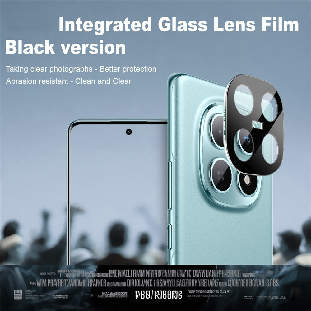 IMAK For Xiaomi Poco M8 5G / Redmi Note 15 5G (Global) / Poco M8 5G Tempered Glass Lens Film + Acrylic Cap (Black Version)