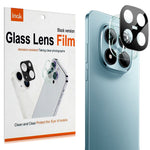 IMAK hærdet glas-linsefilm + akrylhætte (sort version) til Xiaomi Poco M8 Pro 5G / Redmi Note 15 Pro 5G (Global) / Note 15 Pro+ 5G (Global)