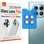 IMAK For Xiaomi Poco M8 5G / Redmi Note 15 5G (Global) / Poco M8 5G Tempered Glass Camera Lens Protector with Self Positioning Frame (Complete Covering)