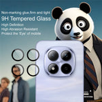 IMAK For Xiaomi Poco M8 Pro 5G / Redmi Note 15 Pro 5G (Global) / Note 15 Pro+ 5G (Global) Tempered Glass Camera Lens Protector with Self Positioning Frame (Complete Covering)