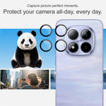 IMAK For Xiaomi Poco M8 Pro 5G / Redmi Note 15 Pro 5G (Global) / Note 15 Pro+ 5G (Global) Tempered Glass Camera Lens Protector with Self Positioning Frame (Complete Covering)
