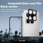IMAK For Honor 400 Smart 5G / 4G / X7d 4G hærdet glaslinsefilm + akrylhætte (sort version)
