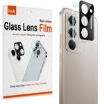 IMAK För Xiaomi Redmi 15 4G (EU) (171mm) / 15 5G (EU) (171mm) Härdat Glaslinsfilm + Akrylskydd (Svart Version)