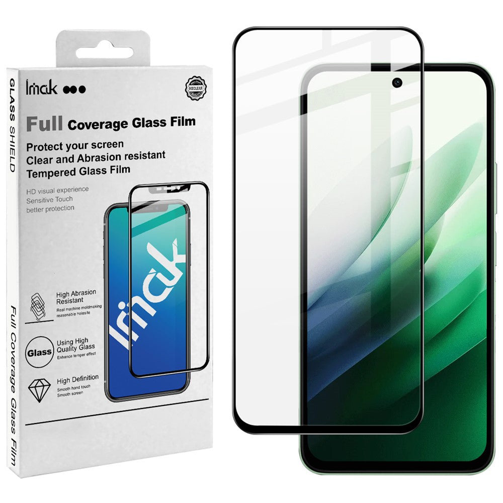IMAK Pro+ Series For Xiaomi Redmi 15 4G (EU) (171mm) / 15 5G (EU) (171mm) Tempered Glass Full Screen Protector Sensitive Touch Film