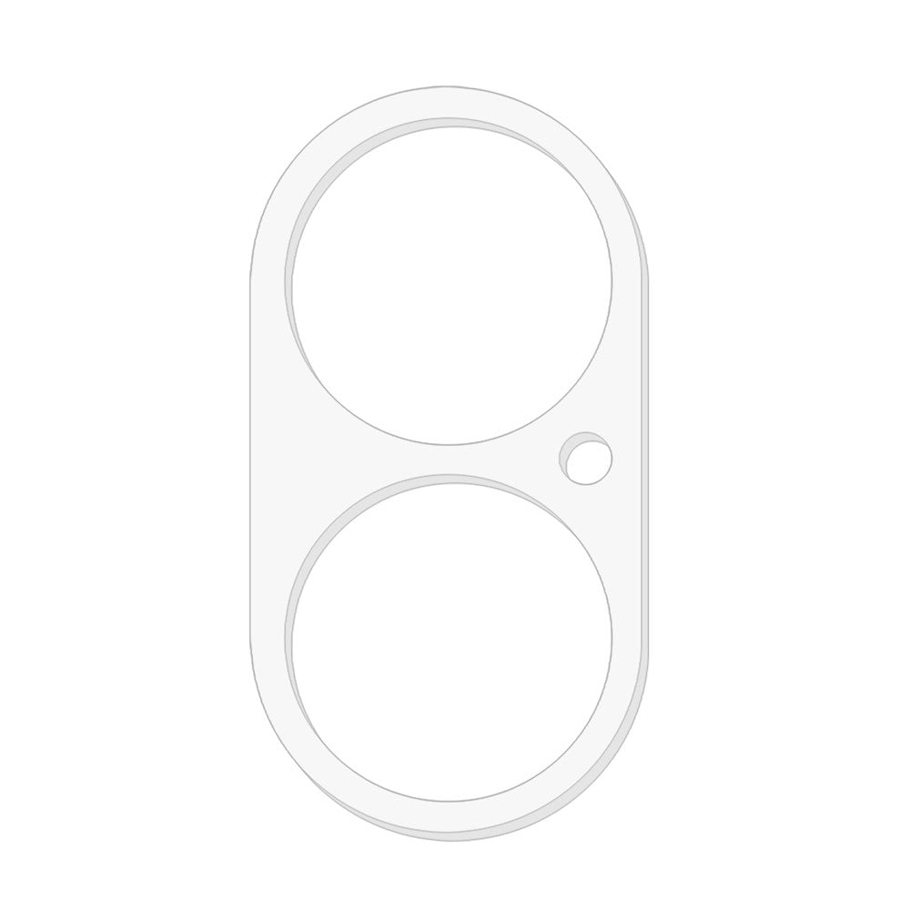 Til iPhone 17 Skærmbeskytter 0,3 mm Buet Kant Ultra Klar Hærdet Glasfilm med Kameralinsebeskytter