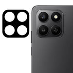 For Honor 400 Smart 5G / 4G / X7d 4G Tempered Glass Lens Protector Black Silk Printing Camera Lens Film