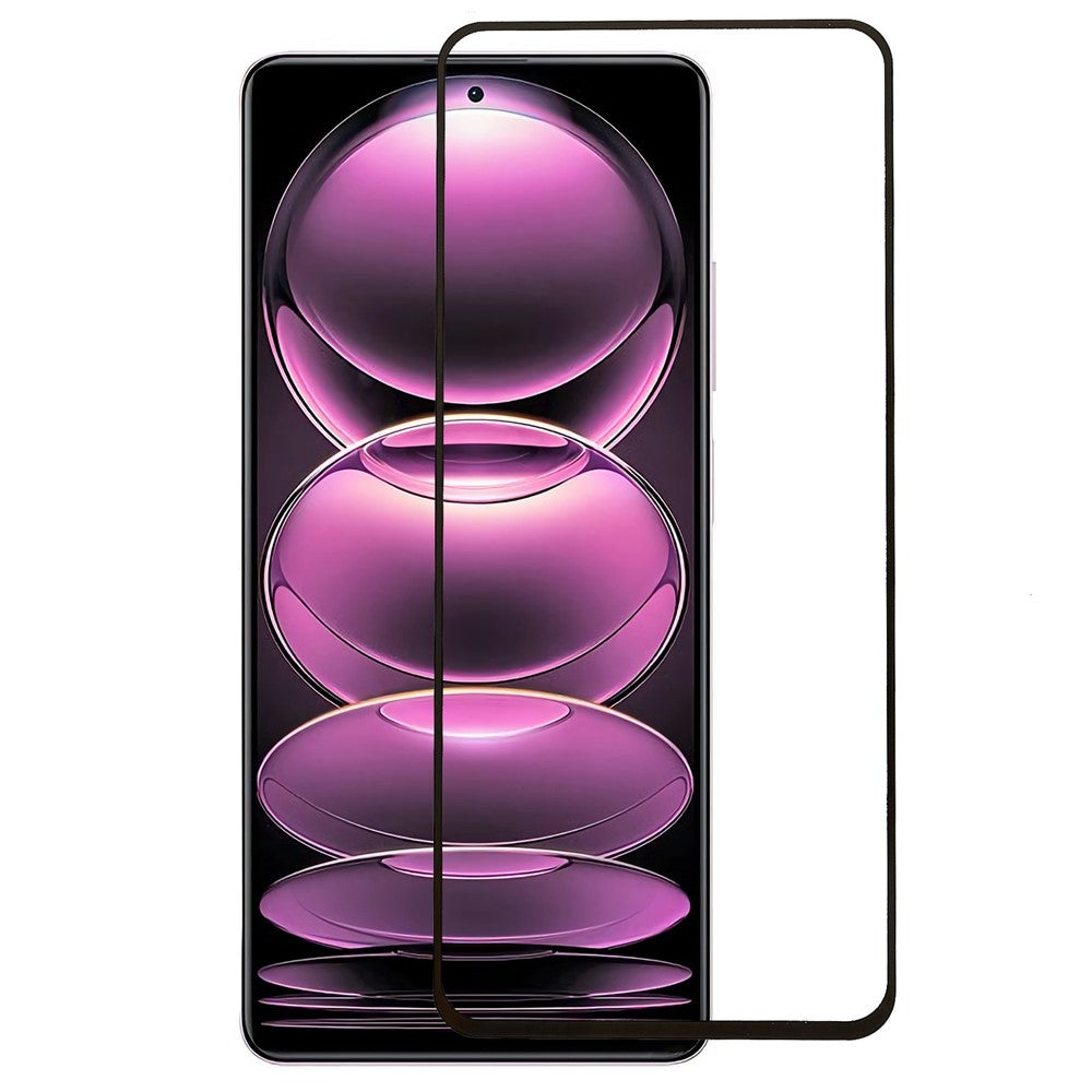 Xiaomi Redmi Note 12 Pro+ 5G / Redmi Note 12 Pro 5G / Note 12 Pro Speed 5G / Poco X5 Pro 5G Heltäckande silkestryck Klar härdat glasskärmfilm