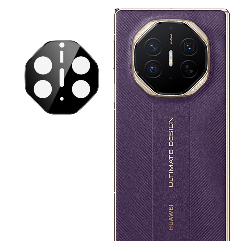 IMAK For Huawei Mate XTs Ultimate Camera Lens Protector Tempered Glass HD Clear Lens Film (Black Version)