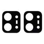 2 stk. kameralinsebeskyttelse til Xiaomi Redmi 15C 5G (EU) (173 mm) / 15C 4G (EU) (173 mm) / 15C 4G (Global) (171 mm), silkedekoreret linsefilm med 3D-buet kant
