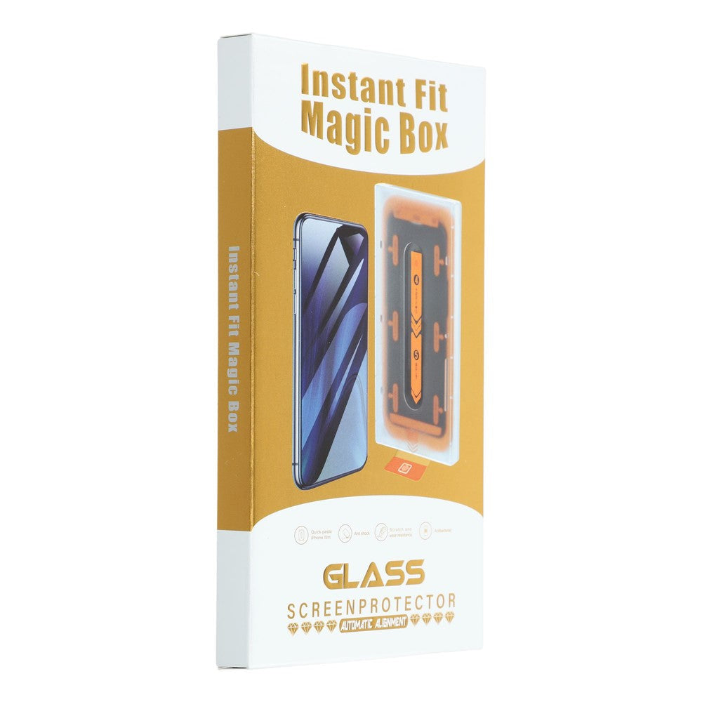 Til iPhone 17 Skærmbeskytter Anti-Spion Høj Aluminium Silicium Glas Film med Støvfjernelsesværktøj