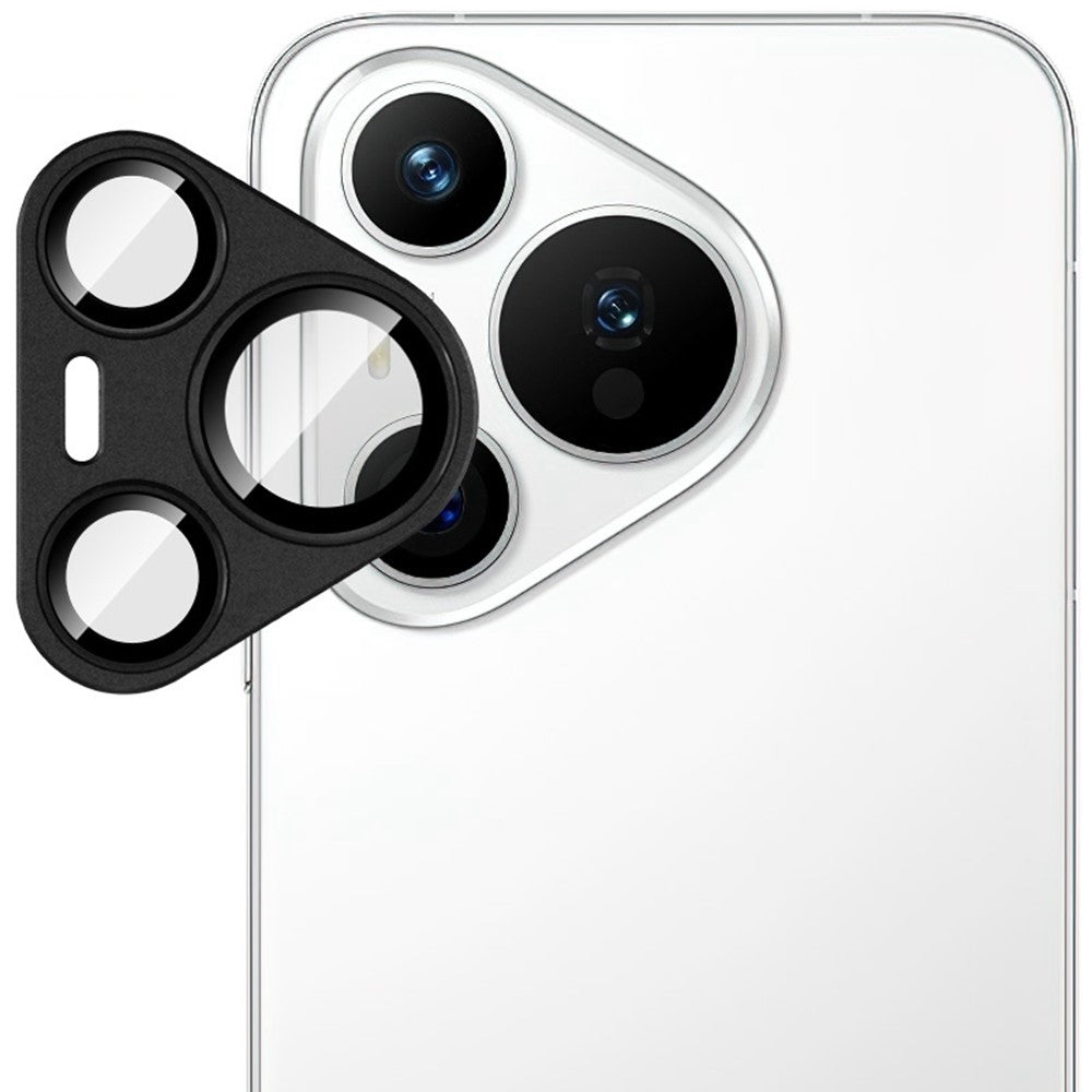IMAK-kameralinsefilm til Huawei Pura 70, metal-linsebeskyttelse + linsebeskyttelse i hærdet glas