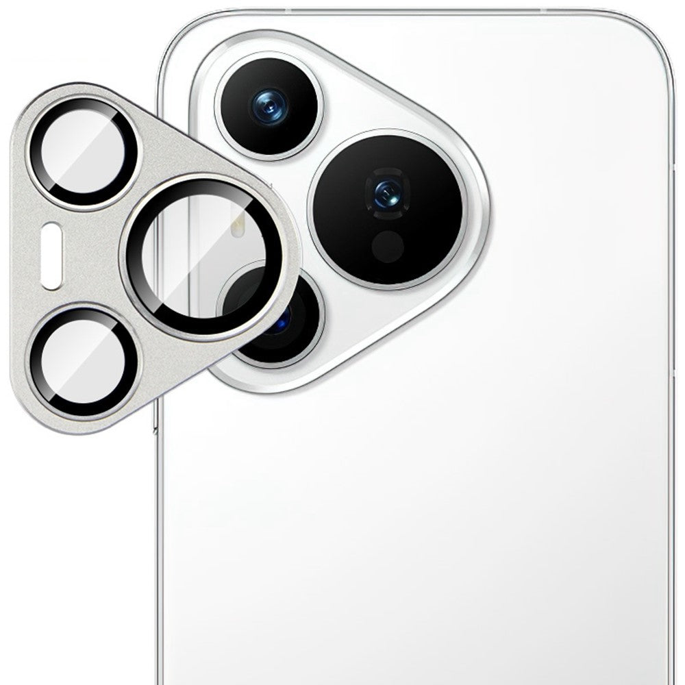IMAK-kameralinsefilm til Huawei Pura 70, metal-linsebeskyttelse + linsebeskyttelse i hærdet glas