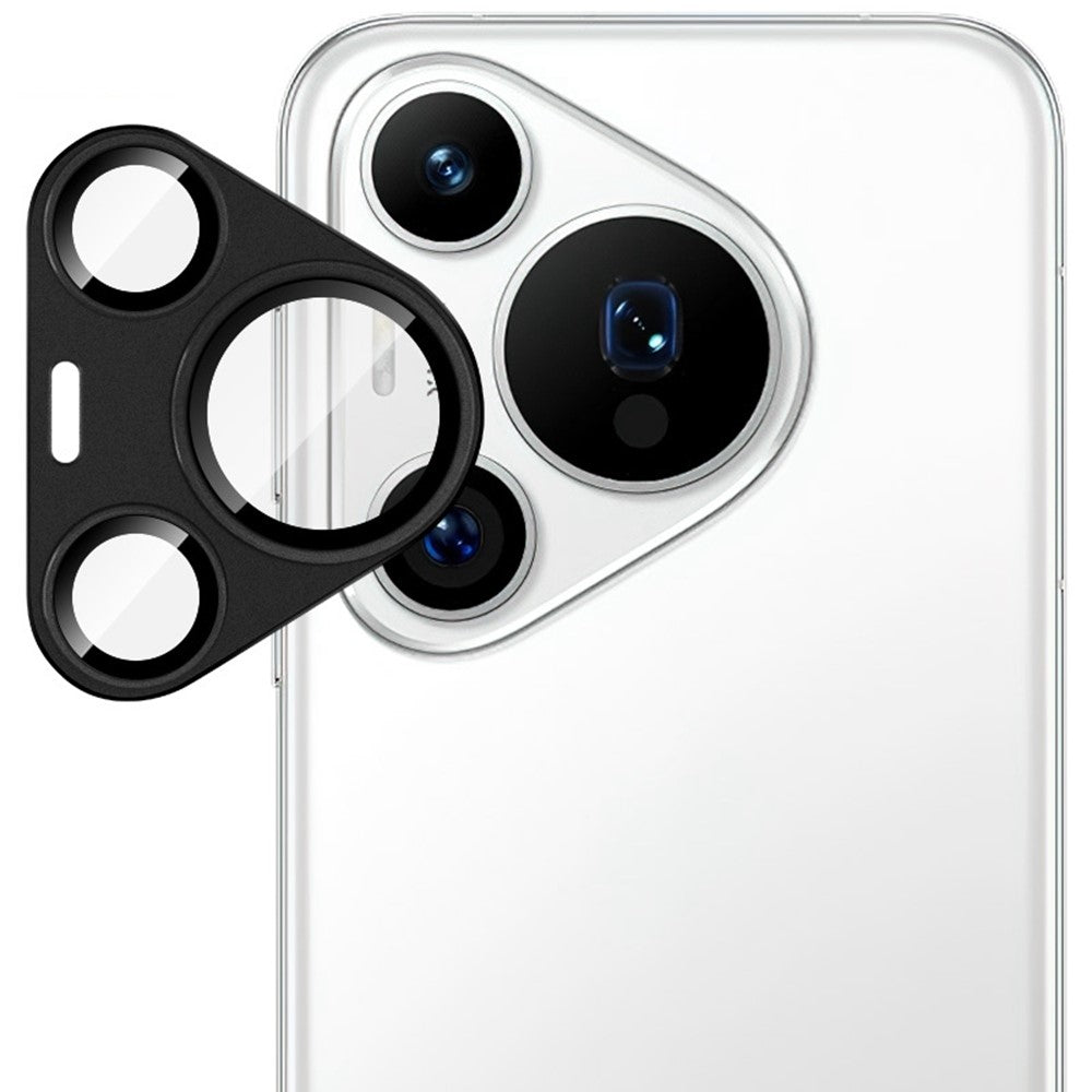 IMAK för Huawei Pura 70 Pro / Pura 70 Pro+ kameralinsfilm Metalllinsskydd + linsskydd i härdat glas