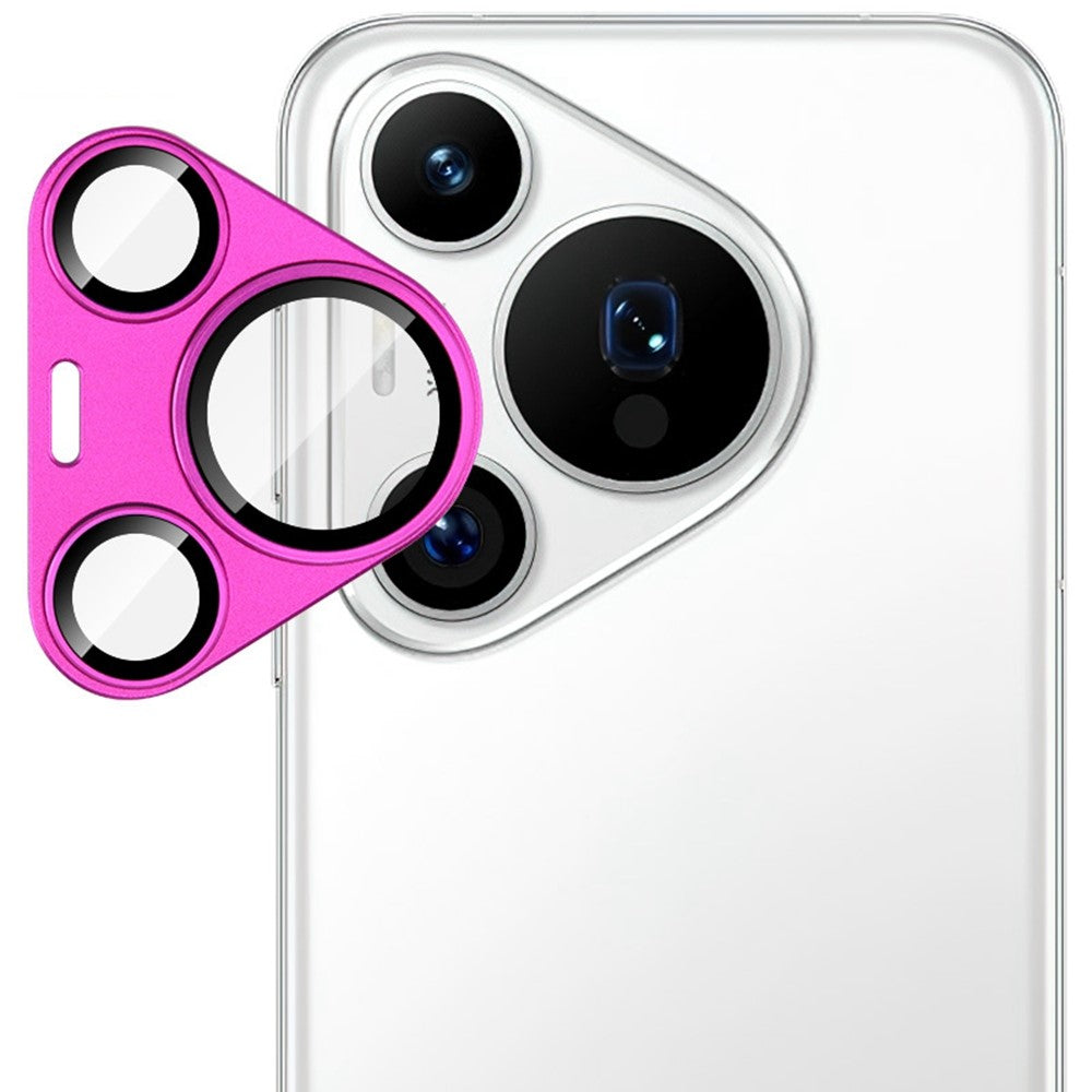 IMAK för Huawei Pura 70 Pro / Pura 70 Pro+ kameralinsfilm Metalllinsskydd + linsskydd i härdat glas