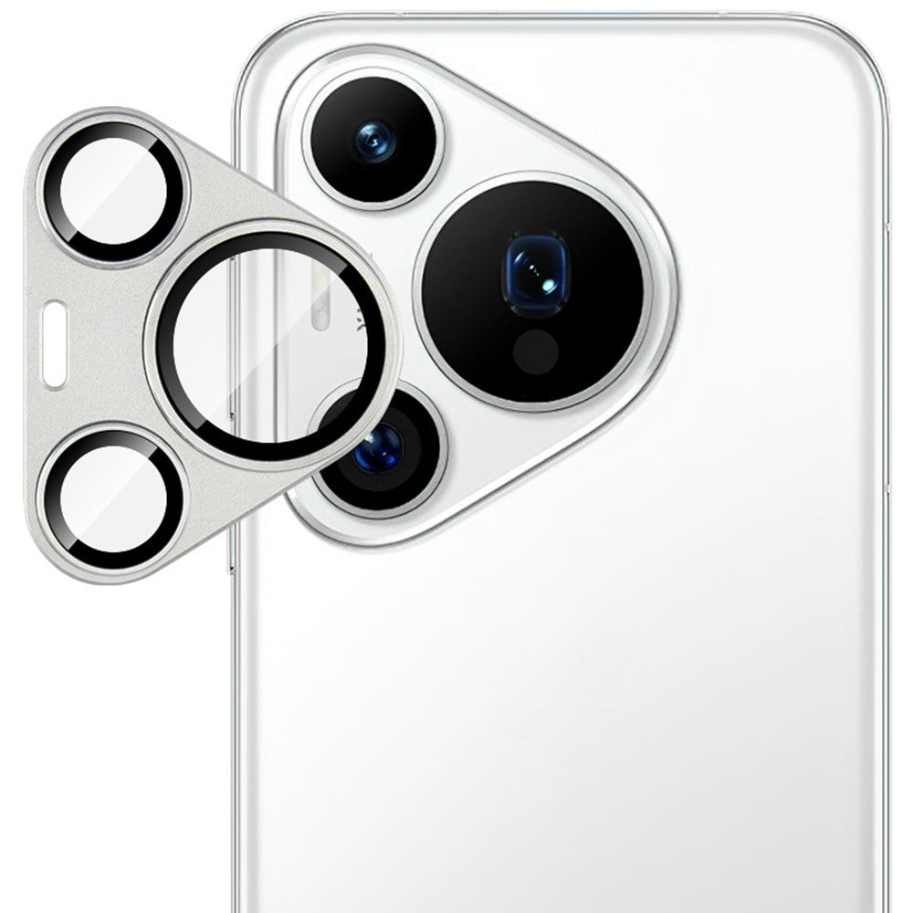 IMAK för Huawei Pura 70 Pro / Pura 70 Pro+ kameralinsfilm Metalllinsskydd + linsskydd i härdat glas