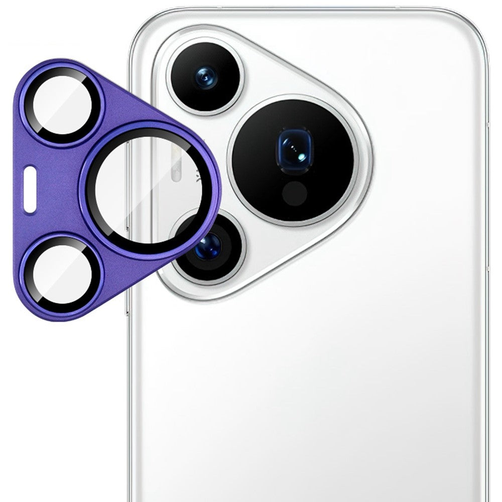 IMAK för Huawei Pura 70 Pro / Pura 70 Pro+ kameralinsfilm Metalllinsskydd + linsskydd i härdat glas