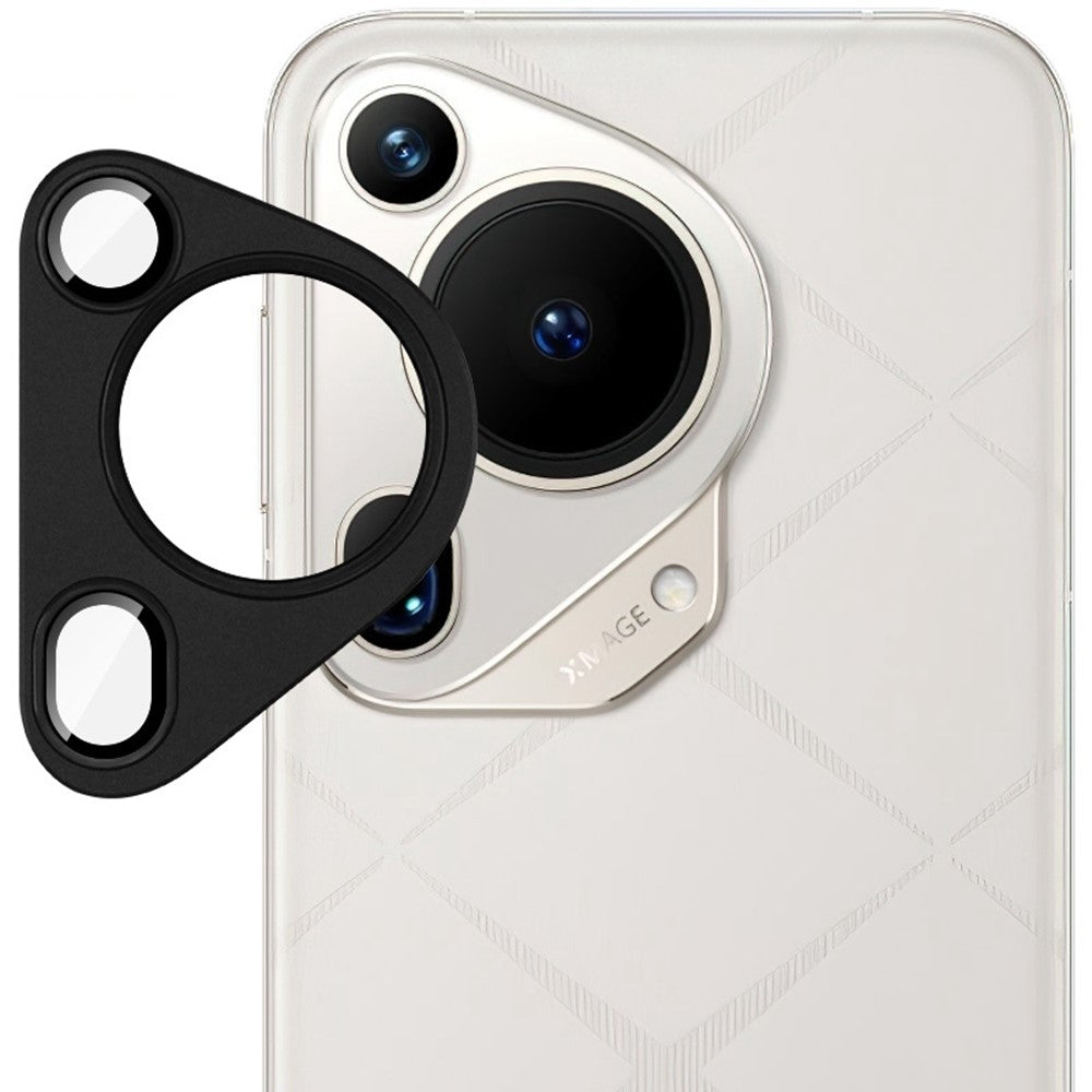 IMAK For Huawei Huawei Pura 70 Ultra Camera Lens Film Metal Lens Cap + Tempered Glass Lens Protector