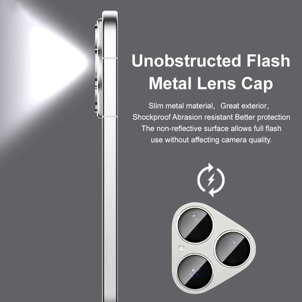 IMAK För Huawei Pura 80 Kameralinsfilm Metalllinsskydd + Härdat Glaslinsskydd