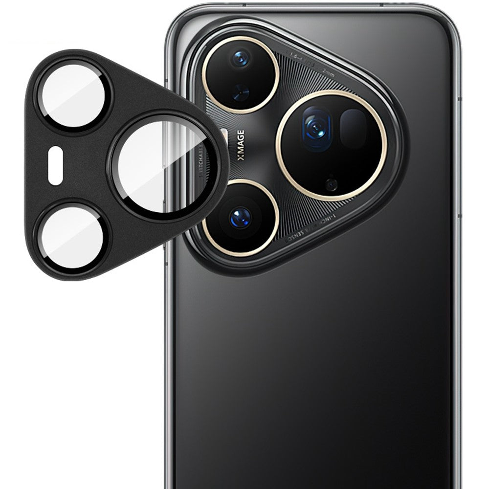 IMAK För Huawei Pura 80 Ultra Kameralinsfilm Metalllinsskydd + Härdat Glaslinsskydd