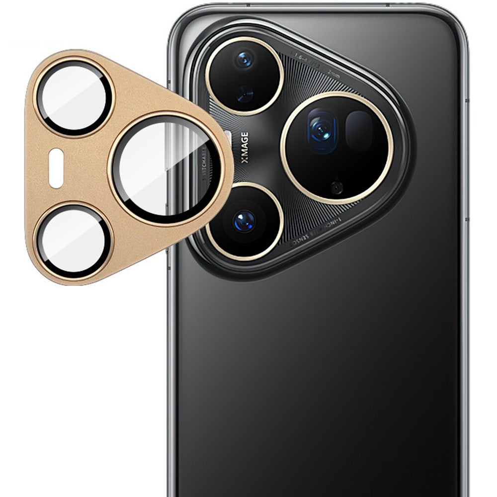 IMAK För Huawei Pura 80 Ultra Kameralinsfilm Metalllinsskydd + Härdat Glaslinsskydd