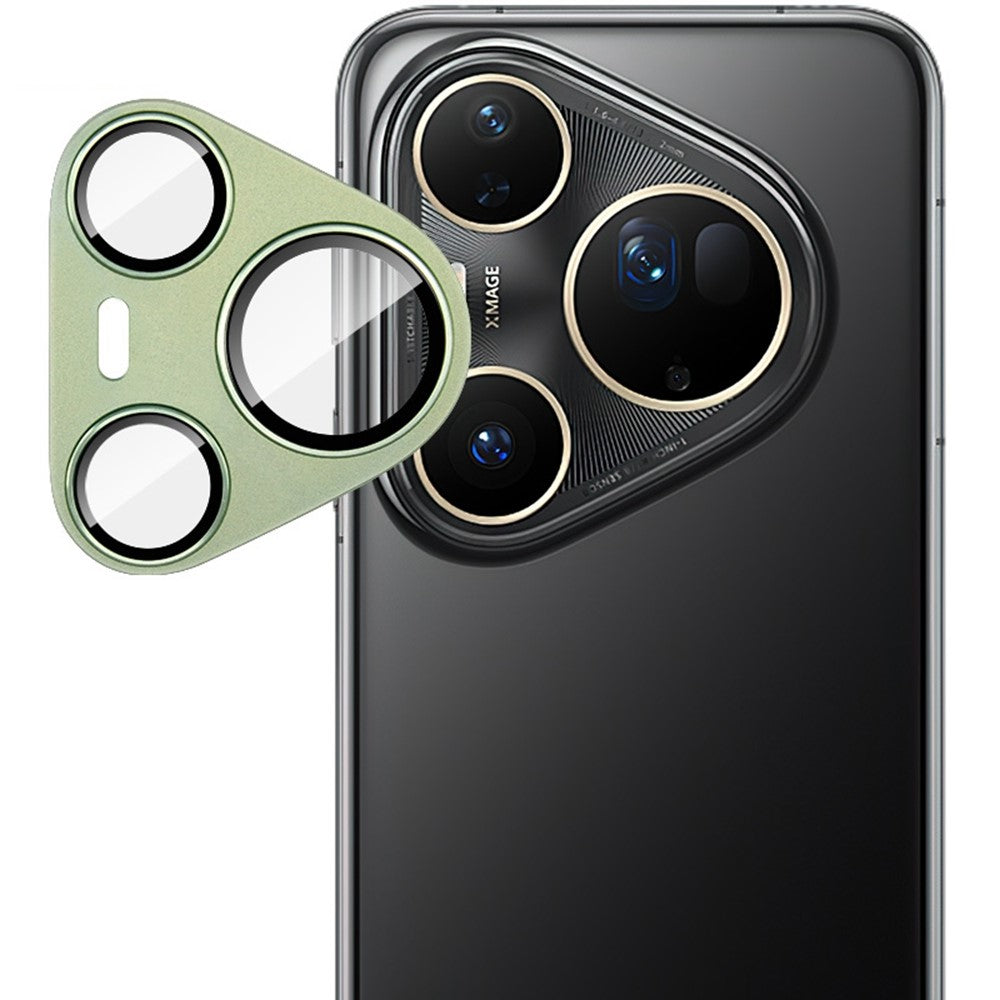 IMAK För Huawei Pura 80 Ultra Kameralinsfilm Metalllinsskydd + Härdat Glaslinsskydd