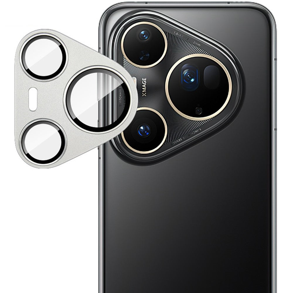 IMAK För Huawei Pura 80 Ultra Kameralinsfilm Metalllinsskydd + Härdat Glaslinsskydd