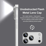 IMAK For iPhone 17 Pro Camera Lens Film Metal Lens Cap + Tempered Glass Lens Protector