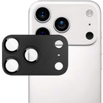 IMAK For iPhone 17 Pro Camera Lens Film Metal Lens Cap + Tempered Glass Lens Protector