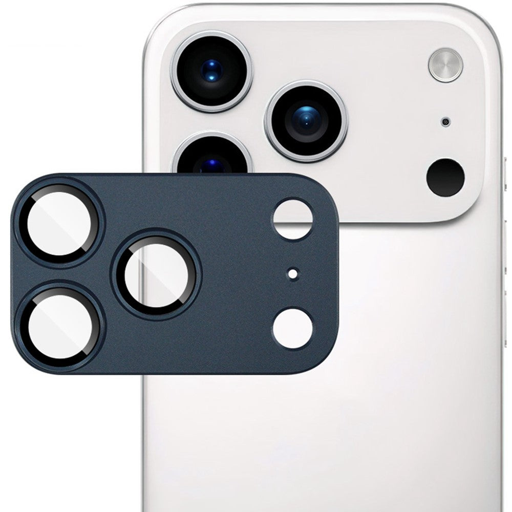 IMAK For iPhone 17 Pro Camera Lens Film Metal Lens Cap + Tempered Glass Lens Protector