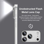 IMAK For iPhone 17 Pro Max Camera Lens Film Metal Lens Cap + Tempered Glass Lens Protector