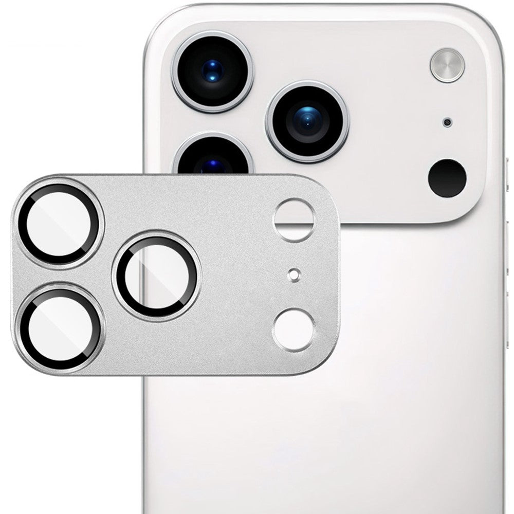IMAK For iPhone 17 Pro Max Camera Lens Film Metal Lens Cap + Tempered Glass Lens Protector