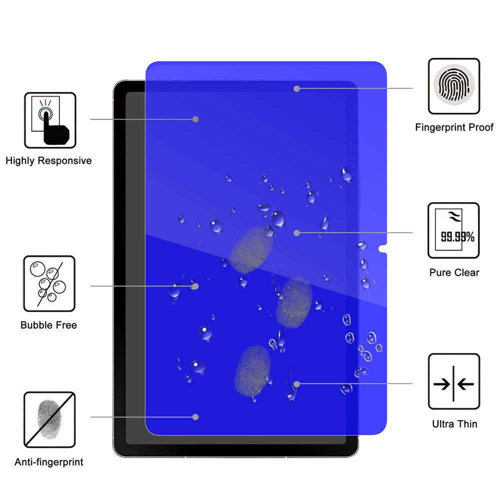 Til Samsung Galaxy Tab S11 Skærmbeskytter i Hærdet Glas – Blåt Lys Blokerende Skærmfilm