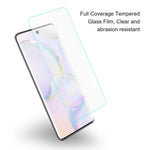 AMORUS For Honor 400 Smart 4G Front Screen Protector 2.5D Arc Edge 9H Højaluminiums-silicium glasfilm