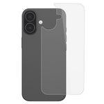 For iPhone 17 HD Clear Tempered Glass Back Film 2.5D Arc Edge 9H Hardness Anti-Scratch Back Protector