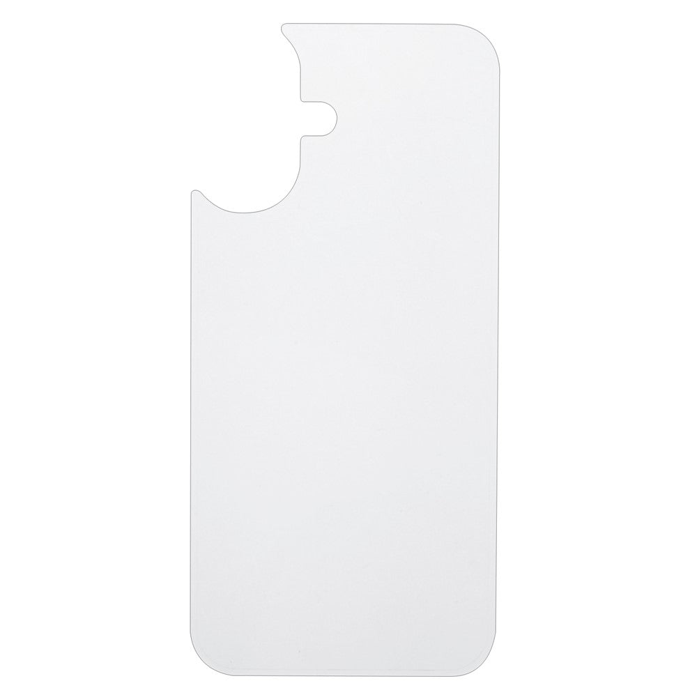 For iPhone 17 HD Clear Tempered Glass Back Film 2.5D Arc Edge 9H Hardness Anti-Scratch Back Protector