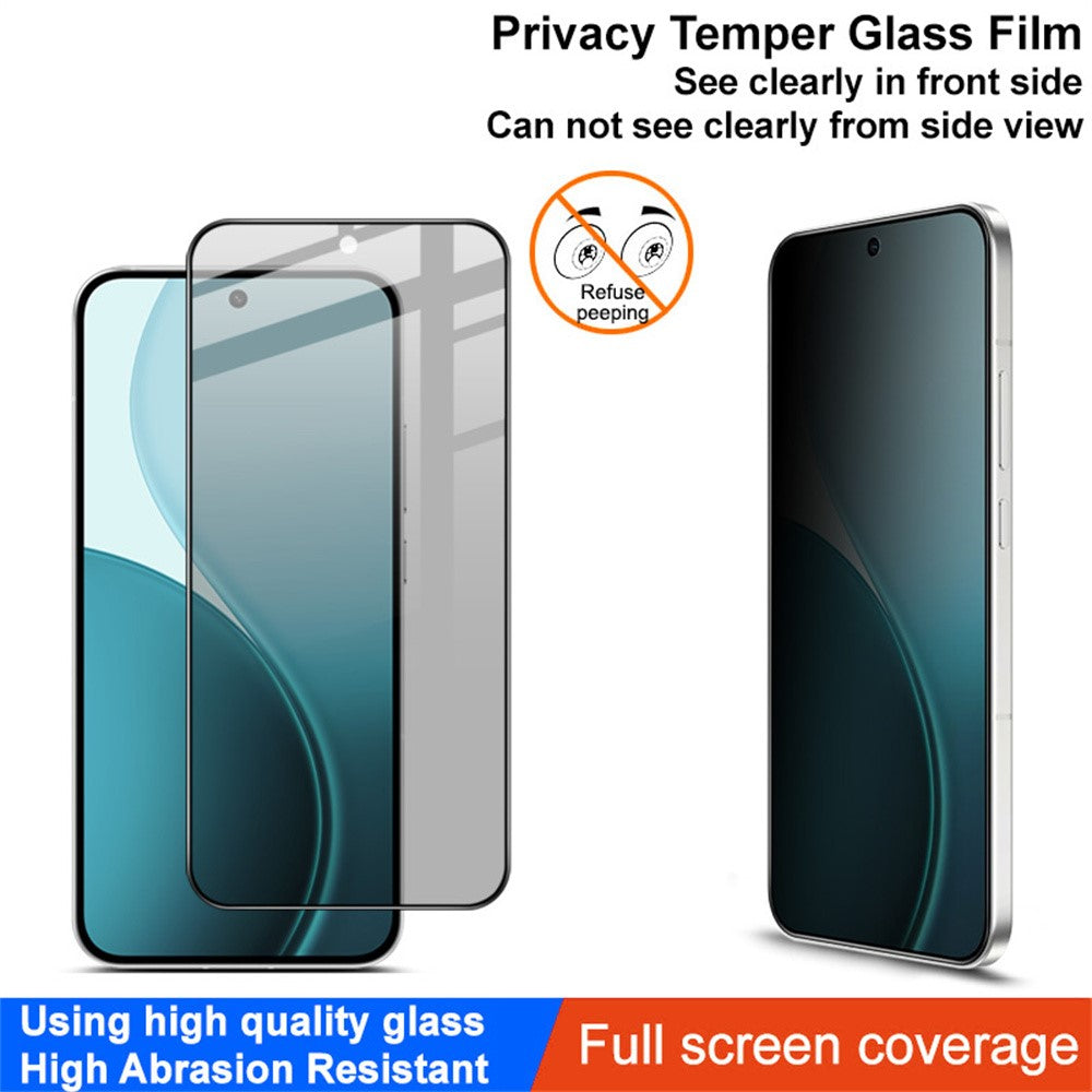IMAK Privacy Screen Protector For Oppo A6 Pro 5G / F31 5G / F31 Pro 5G Anti Peep Tempered Glass Film (Fingerprint Unlock)