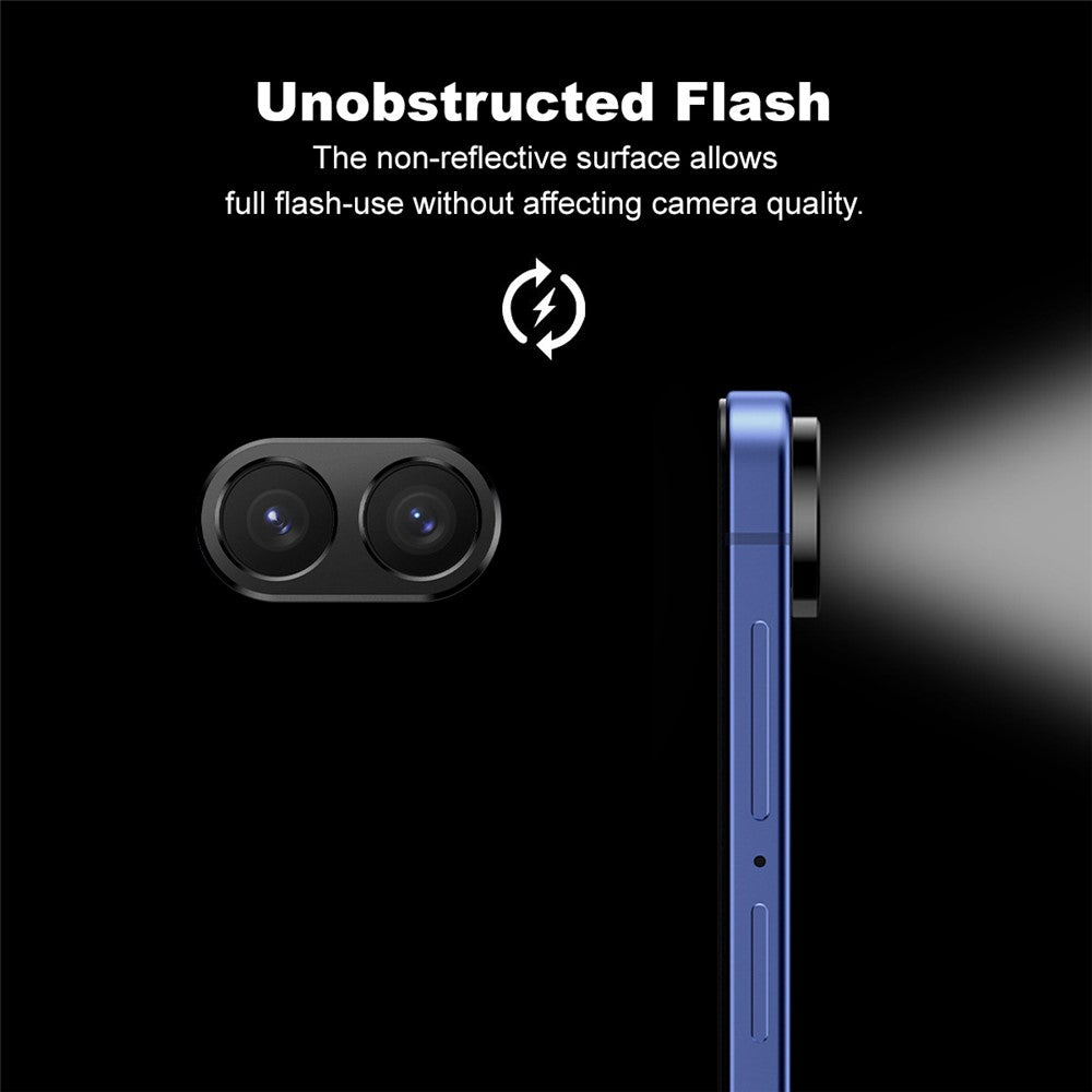 IMAK For Samsung Galaxy Z Flip8 / Z Flip7 5G Metal Camera Lens Protector Lens Protective Cover