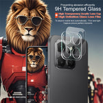 IMAK For Honor 400 Smart 5G / 4G / X7d 4G Tempered Glass Full Coverage Camera Lens Protector + Acrylic Lens Cap