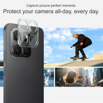 IMAK For Honor 400 Smart 5G / 4G / X7d 4G Tempered Glass Full Coverage Camera Lens Protector + Acrylic Lens Cap