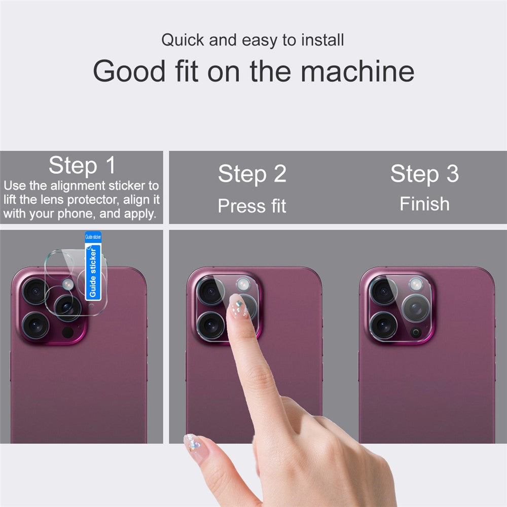 IMAK For Honor 400 Smart 5G / 4G / X7d 4G Tempered Glass Full Coverage Camera Lens Protector + Acrylic Lens Cap