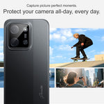 IMAK For Xiaomi Poco C85 4G (171mm)  /  (173mm) Camera Lens Protector Tempered Glass HD Clear Lens Film (Black Version)