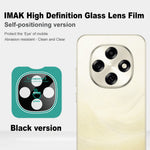 IMAK For Oppo A6 Pro 5G  /  F31 Pro 5G Tempered Glass Camera Lens Protector with Self Positioning Frame (Black Version)