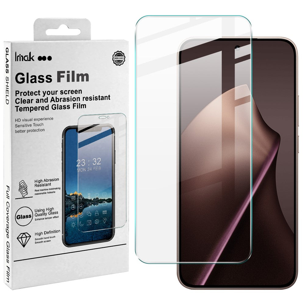 IMAK H Series For Xiaomi 15T Pro / 15T Screen Protector Tempered Glass Film (Not Complete Coverage) (Fingerprint Unlock)